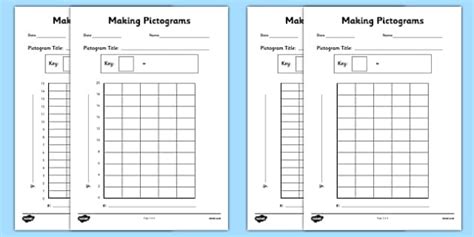 Making Pictograms Template Blank Picture Graph Templates Twinkl Picture Graph For Kindergarten - Picture Graph For Kindergarten