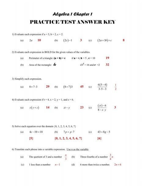 making practice fun answers algebra and trigonometry