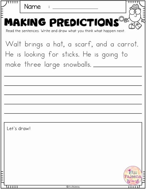 Making Predictions 3rd Grade Reading Comprehension Worksheet Making Predictions Worksheet Third Grade - Making Predictions Worksheet Third Grade
