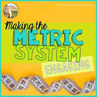 Making The Metric System Engaging Sunrise Science Blog Metric System Worksheet Middle School - Metric System Worksheet Middle School