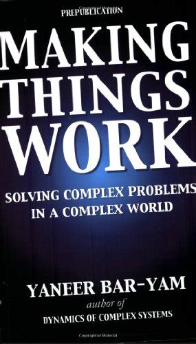 Work things. Making things work. Making things work. Making things. Complex problem solving.