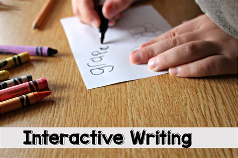Making Writing Fun With Interactive Writing Activities Interactive Writing Lesson - Interactive Writing Lesson