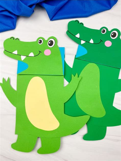 Download Making An Alligator Puppet From Paper Bag 