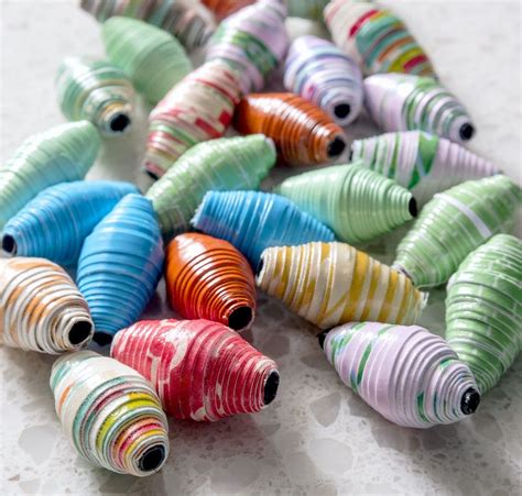 Read Making Paper Beads Instructions 