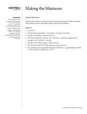 Read Making The Minimum Chapter 4 Student Activity Sheet 