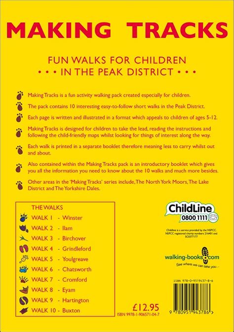 Download Making Tracks In The Peak District Fun Walks For Children In The Peak District 