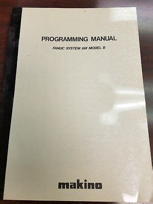 Makino Programming Manual