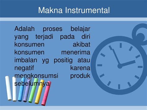 makna instrumental