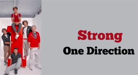 MAKNA LAGU STRONG ONE DIRECTION - Lirik Strong - One Direction dan Terjemahan Lagu