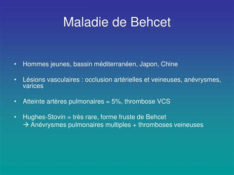 Maladie De Behcet
