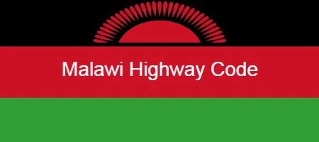 malawi highway code