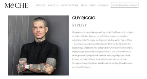 malcolm edwards hair stylist biography sample