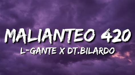 Malianteo 420 Letra