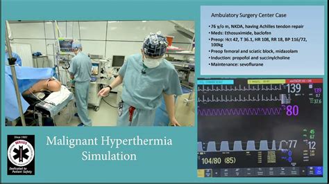 Malignant Hyperthermia Drill