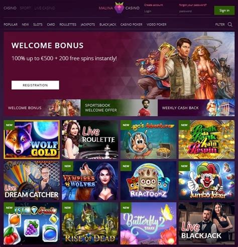 malina casino free spins xbcc