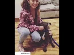 malu trevejo dog leak