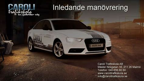 manövrering bil