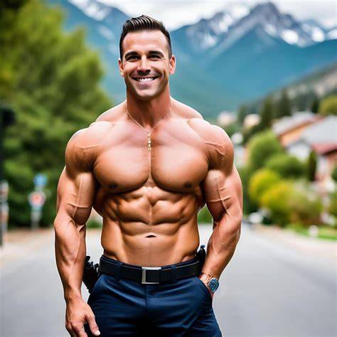 man bodybuilder nude