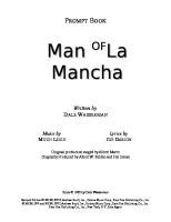 Man From La Mancha Script