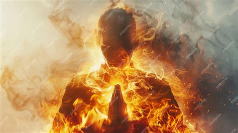 Man In Flames