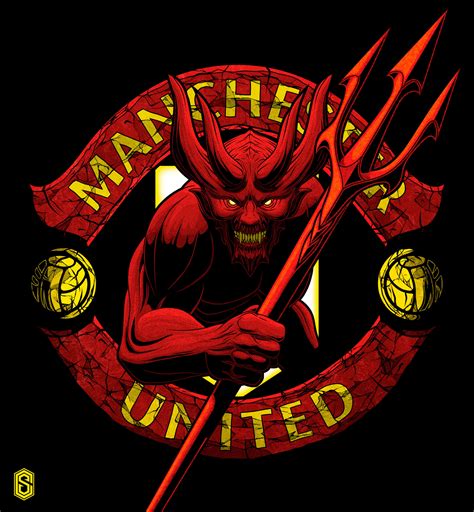 man united devil logo