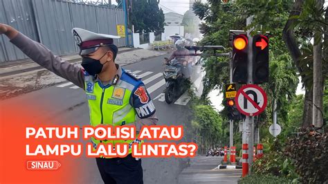 Mana Yang Harus Dipatuhi Lampu Merah Atau Perintah Contoh Lampu Motor Yang Dilarang Polisi - Contoh Lampu Motor Yang Dilarang Polisi