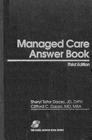 Managed Care Answer Panel Answer Series