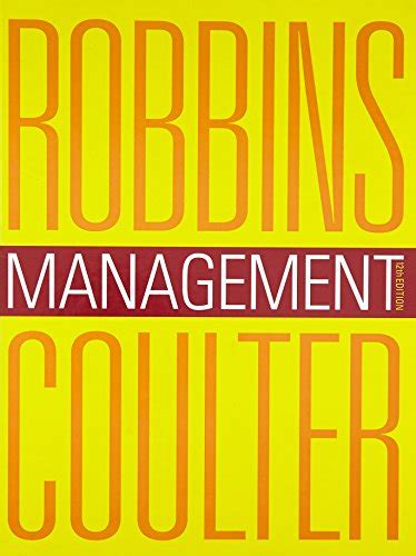 management 12th edition robbins and coulter