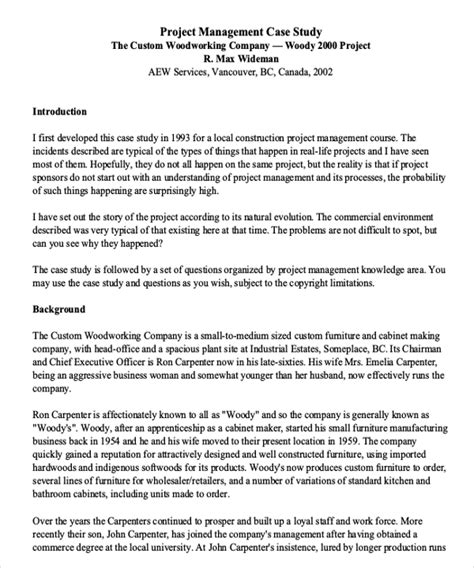 Management Case Study Examples With Solution