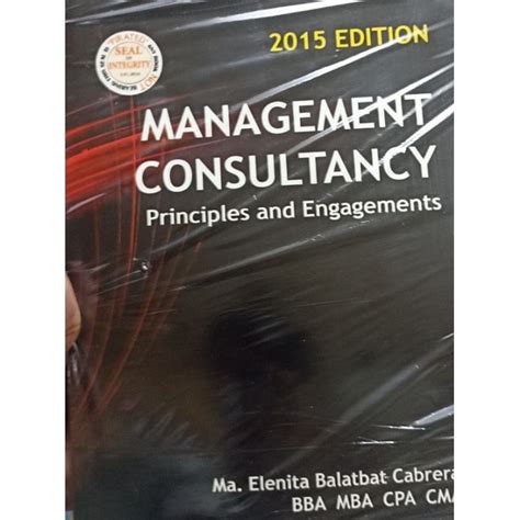 Management Consultancy By Cabrera Solution Manual