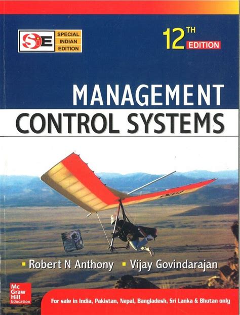 Management Control System Robert Anthony 12 Edition