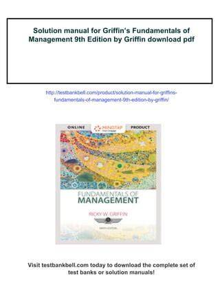 management griffin 9th edition