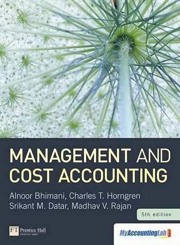 Full Download Management And Cost Accounting With Myaccountinglab Access Card 