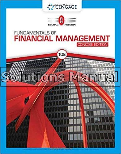 Read Management Brigham 10Th Edition Solutions Manual 