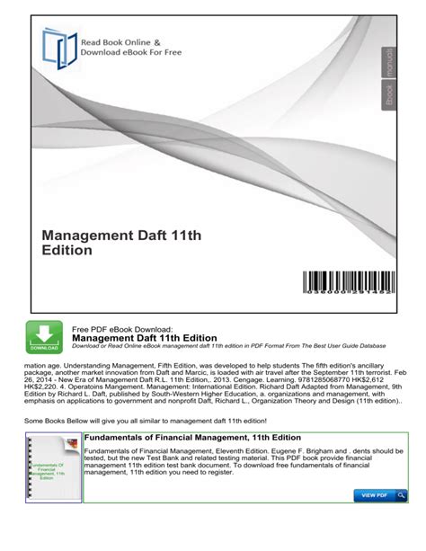 Download Management Daft 11Th Edition 