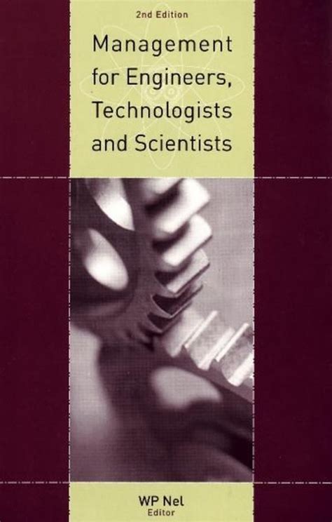 Read Management For Engineers Technologists And Scientists 