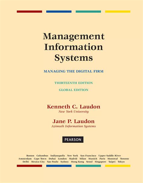 Full Download Management Information System Laudon 10Th Edition File Type Pdf 