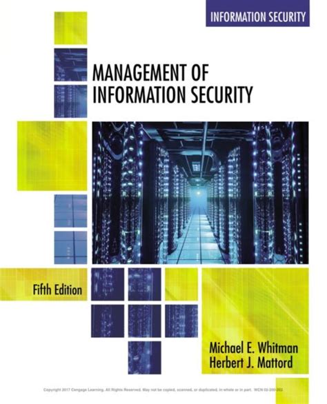 Full Download Management Of Information Security 5Th Edition 