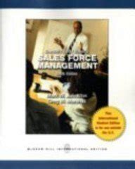 Read Management Of Sales Force 10Th Edition 