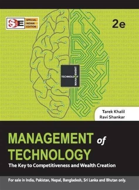Read Online Management Of Technology By Tarek Khalil Pdf 