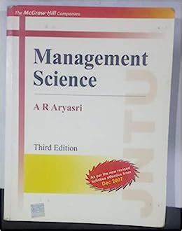 Read Online Management Science By Aryasri Jntu 