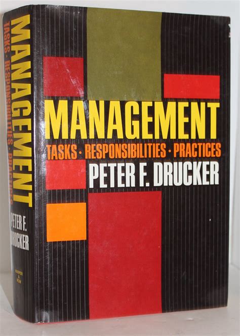 Full Download Management Tasks Responsibilities Practices Peter F Drucker 