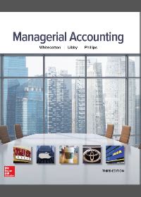 Managerial Accounting 3rd Edition Pearson Solutions
