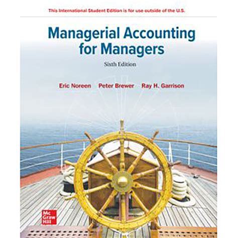 Managerial Accounting For Managers