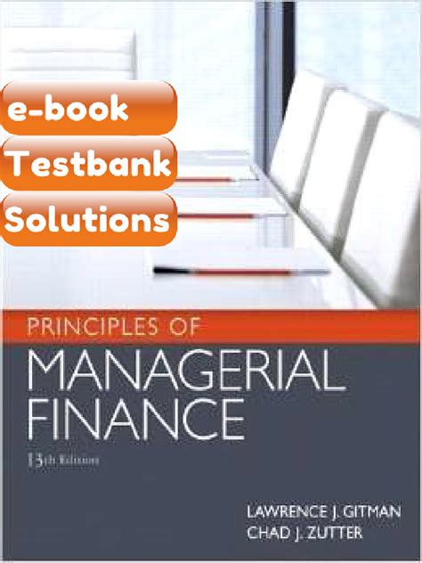 Managerial Finance Gitman Test Bank Chapter 8