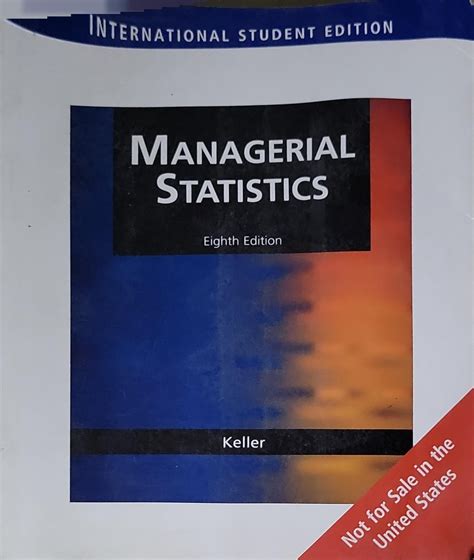 Managerial Statistics Keller Notes