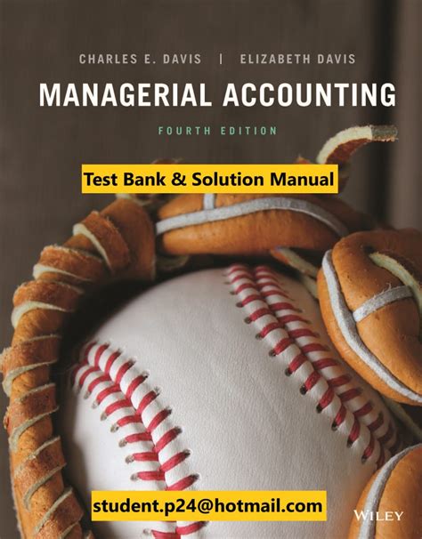 Download Managerial Accounting 4Th Edition Solutions 