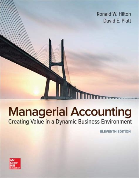 Read Managerial Accounting Creating Value In A Dynamic Business Environment 6Th Edition By Hilton Ronald W Published By Mcgraw Hill Tx Hardcover 