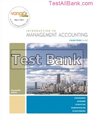 Read Online Managerial Accounting Horngren 14Th Edition Test Bank 