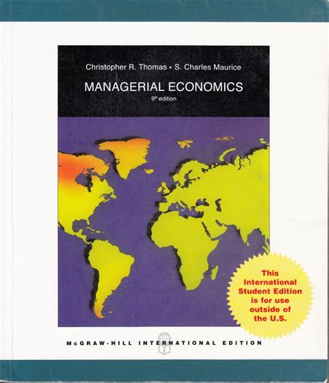 Full Download Managerial Economics 9Th Edition Crhistoper R Thomas 
